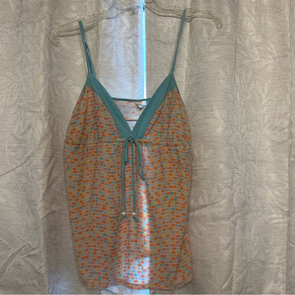 Colorful Spaghetti Strap Top